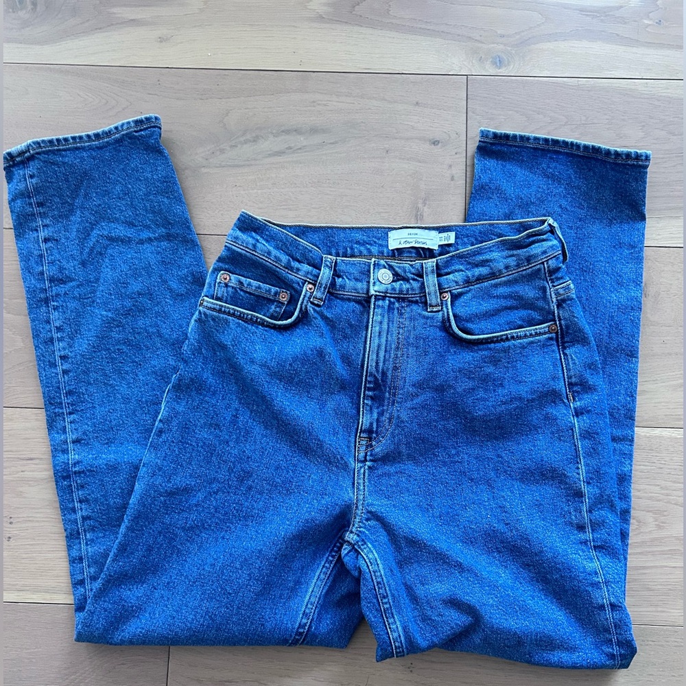 & Other Stories straight leg jeans, 99% cotton